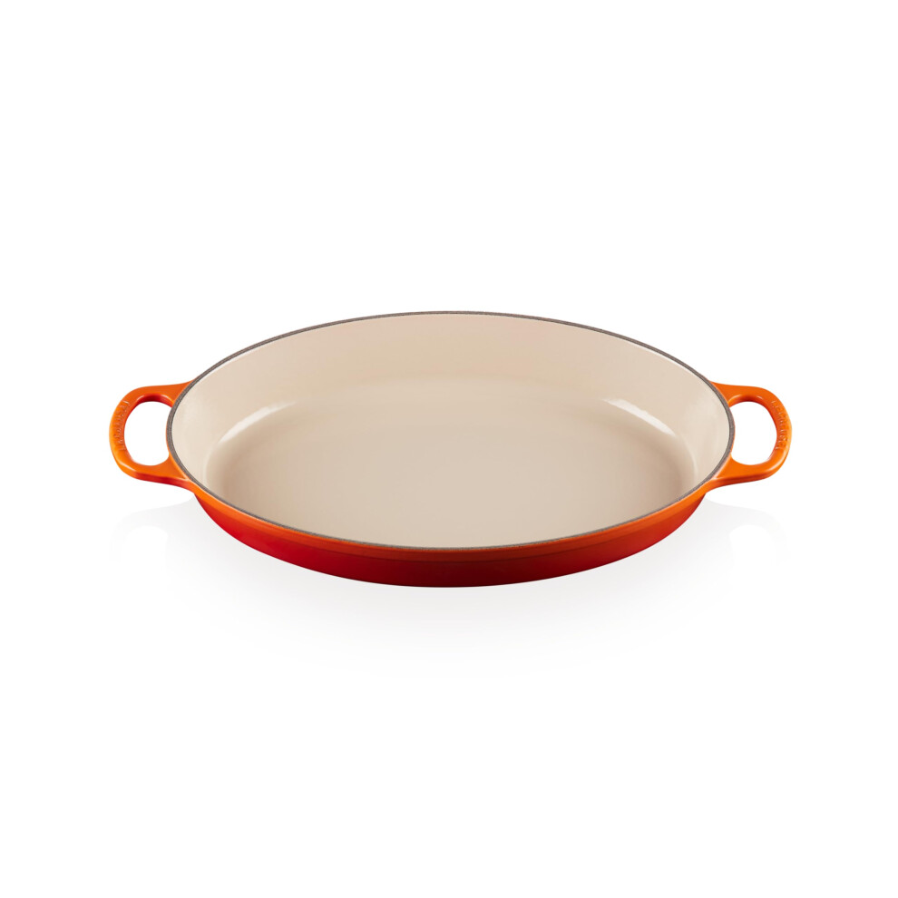 Le Creuset Enamel Cast Iron Signature Oval Baker  3 qt.  Flame
