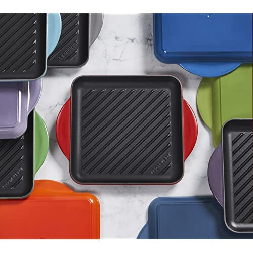 Le Creuset Le Creuset Cast Iron en fonte Square Grill 9,5 """" "" 1