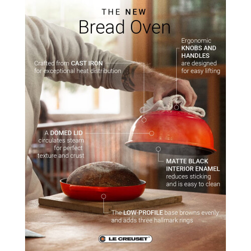 Le Creuset Le Creuset Enameled Cast Iron Bread Oven  Marseille  1.75 qt. 1