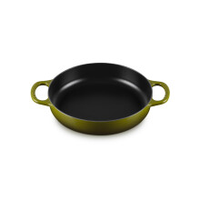 Le Creuset Firma de hierro fundido esmaltado Pan de todos los das 11 pulg. Oliva