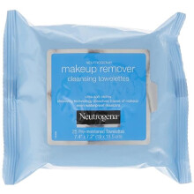 Neutrogena Makeup Remover Wipes, Daily Facial Cleanser Towelettes, Gently Removes Oil & Makeup, Alcohol-Free Makeup Wipes, 25 ct