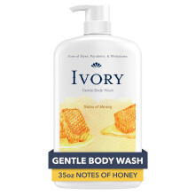Ivory Body Wash Mild Fri frn frgmnen parabener och ftalater Honungsdoft 35 oz