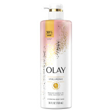 Olay Nettoying & Nourishing Corps Wash pour les femmes atteintes de vitamine B3 et d'acide hyaluronique plus jeune et plus sain, la peau absorban