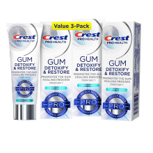 Crest Pro-Health Gum D   toxifier et restaurer le dentifrice en profondeur Pack de 3,5 oz de 3