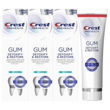 Crest Pro-Health Gum Dtoxifier et restaurer le dentifrice propre en profondeur 4,6 onces (paquet de 3) Crest dentifrice antibactrien antibactr