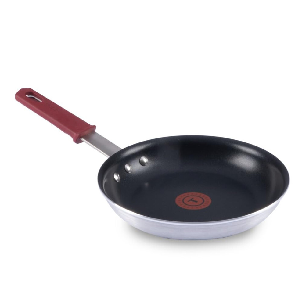 T-fal Professional VX3 Brushed Nonstick Fry Pan with Stainless Steel Handle 8.5Inch  Oven Broiler Safe 400F  Cookware  Pots and Pans  Skillet  Re