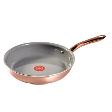 T-fal Preserve Ceramic Nonstick Frying Pan Skillet 12-inch Made without PFOA and PTFE Oven Broiler Safe up to 350F Cookware InoCeram Glide Te