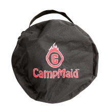 Bolsa de ferramentas CampMaid para acessrios - Armazenamento seguro a seco para panelas ou pratos e utenslios de acampamento em ferro fundido -