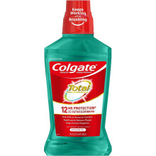 Colgate Total Pro-Shield Mundspülung ohne Alkohol, antibakterielle Formel, Pfefferminze - 500 ml, 6 Pack
