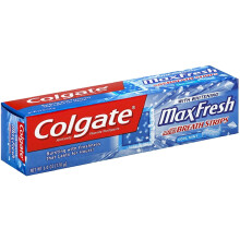 Colgate Max Fresh Zahnpasta mit Mini-Atemstreifen, 6 Unzen (4er-Pack)