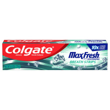 Colgate MaxFresh med Whitening Breath Strips Clean Mint Tandkräm 6.0 Ounce (2-pack)