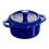 STAUB Ceramics Dutch Oven 3-dln Mini Round Cocotte Dark Blue 2