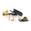 John Deere Tomy John Deere Switch 'N Load Construction Toy Playset - 1:32 Scala - Include John Deere Skid STEER SEMITRUCK DOMP BED e altro - Set da 19 pezzi - E 1
