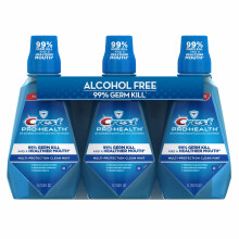 Crest 76380 Pro Health Multiprotection Rinse 3 pakkaus 1 L muoto