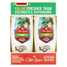 Old Spice Fresher Collection Herren-Krperwaschmittel Fiji, 16 Unzen (2er-Pack)