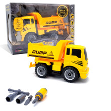 MUKIKIM Construct A Truck - Skldka. Rozlote to a dejte to dohromady + trec pohon (2 hracky v 1!) ڞasn ocenen hracka, kter podporuje kreativitu