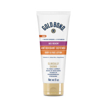 Gold Bond Age Renew Antioxidant Defense Krper- und Gesichtslotion hellt auf, glttet und gleicht den Hautton aus, nicht fettende Feuchtigkeitscreme