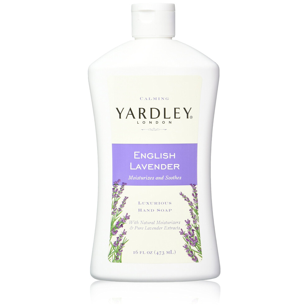 Yardley London English Lavender Liquid Hand Soap Recharge 16 onces
