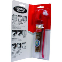 Kit de Cuidado Dental Sentry Petrodex Vs Natural para Perros con Pasta de Cacahuate