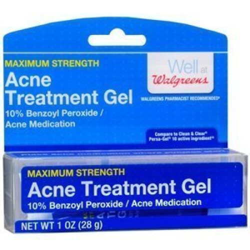 Walgreens acne behandeling gel 1 oz