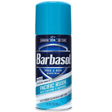 Barbasol Beard Buster Thick & Rich borotvakrm Pacific Rush 7 uncia. (12 db-os csomag)