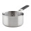 KitchenAid KitchenAid Saucepan with Pour Spouts  1 Quart  Brushed Stainless Steel  71018 1