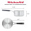 KitchenAid KitchenAid Saucepan with Pour Spouts  1 Quart  Brushed Stainless Steel  71018 2
