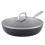 KitchenAid Frigideira/frigideira antiaderente de induo anodizada rgida KitchenAid com tampa preto fosco de 12,25 polegadas 1
