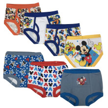 Pantalones de Entrenamiento para el Baño Mickey Mouse Disney Multipack 7-Pack Talla 2T 3T 4T