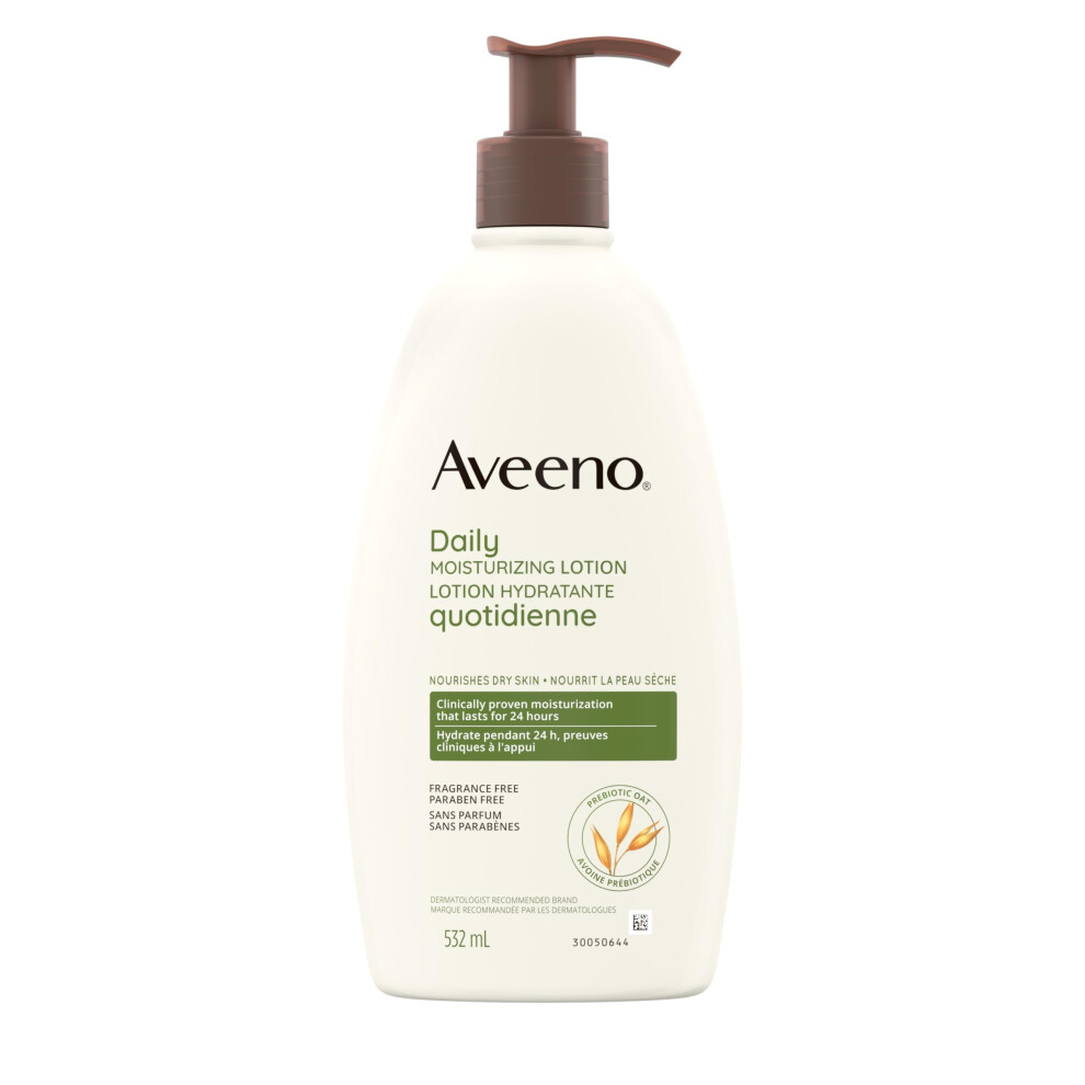 Aveeno Daily Moisturizing Lotion with Pump for Dry Skin  532ml