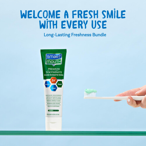 Smartmouth dentifricio 6 oz 2
