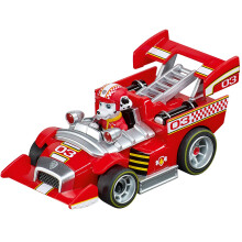 Carrera 64176 PAW Patrol Ready Race Rescue Marshall 1:43 Scale Analog Slot Car Racing Vehicle for Carrera GO!!! Pistas de carreras de autos de tragam