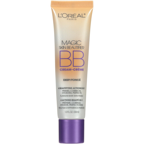 L’Oréal Paris L'Oreal Paris Makeup Magic Skin Beautifier BB Cream Tinted Moisturizer, Deep, 1 fl oz