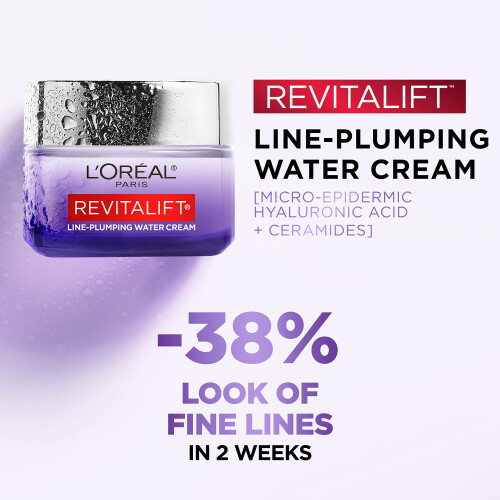 L'Oréal, Micro Hyaluronsäure + Ceramide, Linien-Straffende Wassercreme, 1,7 oz (48 g) 1