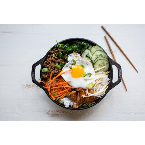 Lodge Lodge L9MW Mini Wok in Ghisa, 9", Nero 2