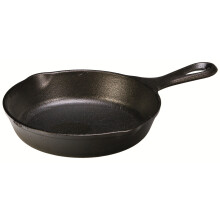 Lodge Heat Enhanced and Seasoned Cast Iron Skillet  6.5-Inch  Black