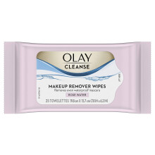 OLAY Cleanse Makeup Remover Wipes Rose Water 25 ks (balen 6 ks)