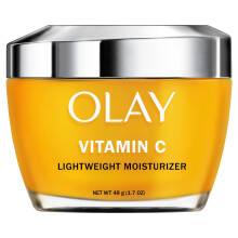 Olay Vitamin C Lehk hydratacn krm na oblicej - Rozjasnen - Rovnomern tn - Hydratovat - Lehk krm proti strnut na tmav skvrny a suchou plet