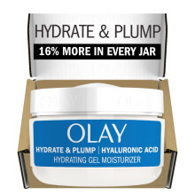 Hydratacn gel na oblicej Olay Plump & Hydrate Hydratacn gel na oblicej 2 oz bez parfemace pro suchou plet s kyselinou hyaluronovou a niacinamidem,