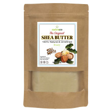 natraco Shea Butter, 100% Natural & Unrefined, Moisturizer or Conditioner For Dry, Cracked Skin, Use on face, body, Hair & DIY Recipes 16 Ounce