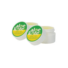 Aloe Kote SPF 25 - .5 Oz Jar - Aloe Ups Premier SPF 25 Lip Balm with Aloe Vera and Moisturizing oils - Alcohol Free - Assorted Lip Care Pack - 2