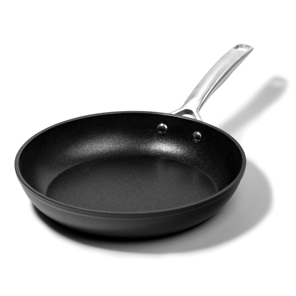 Granitestone Armor Max 12 Inch Non Stick Frying Pan 4-Layer Ultra Nonstick Frying Pan for Cooking Hard Anodized Induction Frying Pan Nonstick Ski