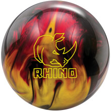 Palla da Bowling Brunswick Rhino, Rosso/Nero/Oro, 14 lb
