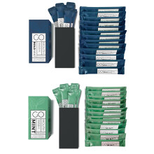 Bold Mint GO Travel Size Mouthwash Packets - Individual Mini Mouthwash for Fresh Breath - Smart Single Packet Design to Reduce Travel Bottle Waste.