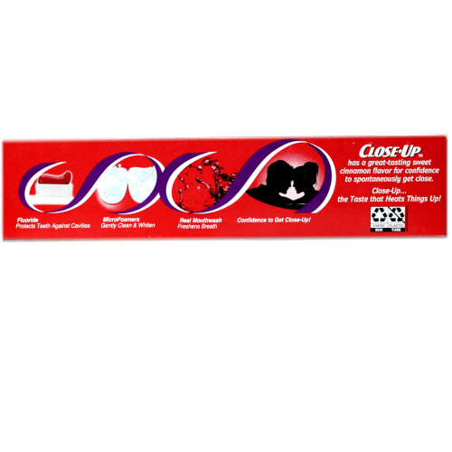 Close-Up Toothpaste  Refreshing Red Gel  Anticavity Fluoride  Cinnamon  6 Ounce (Pack of 6) 2