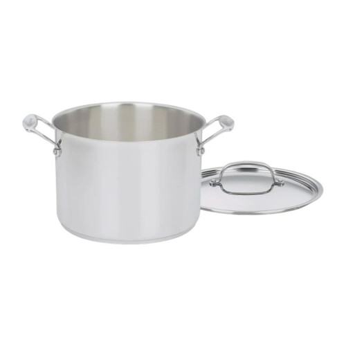 Cuisinart Cuisinart 766-24 Chef's Classic 8-Quart Suppentopf mit Deckel, Edelstahl