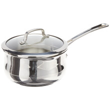 Cuisinart 419-18p 2 quart de caserpan avec un contour de couvercle en acier inoxydable