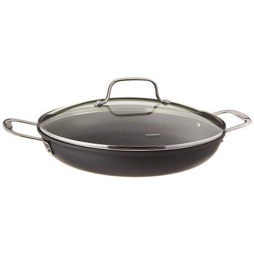 Cuisinart Cuisinart 625-30D Chef's Classic 12-Inch Antikleefpan met Deksel
