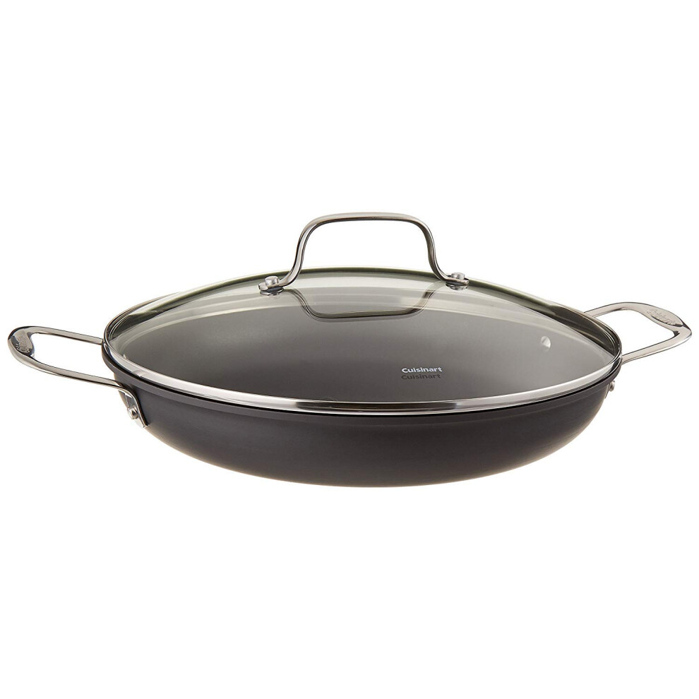 Cuisinart 625-30D Chef's Classic Nonstick Hard-Anodized 12-Inch Everyday Pan With Medium Dome Cover