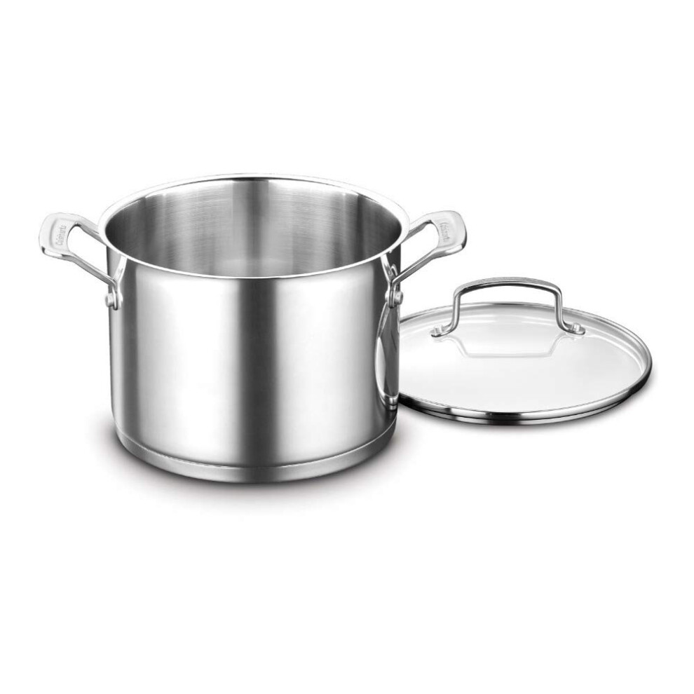 Cuisinart 6-Quart. Stockpot w/Cover  Stainless Steel-image-OPC-PHTGV6S-NEW